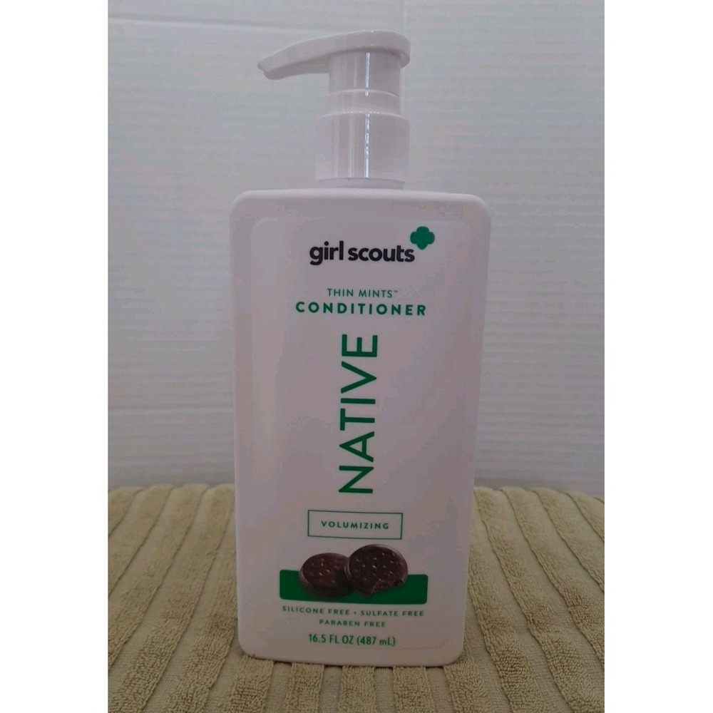 New Native Girl Scouts Moisturizing Thin Mints Conditioner 16.5 oz